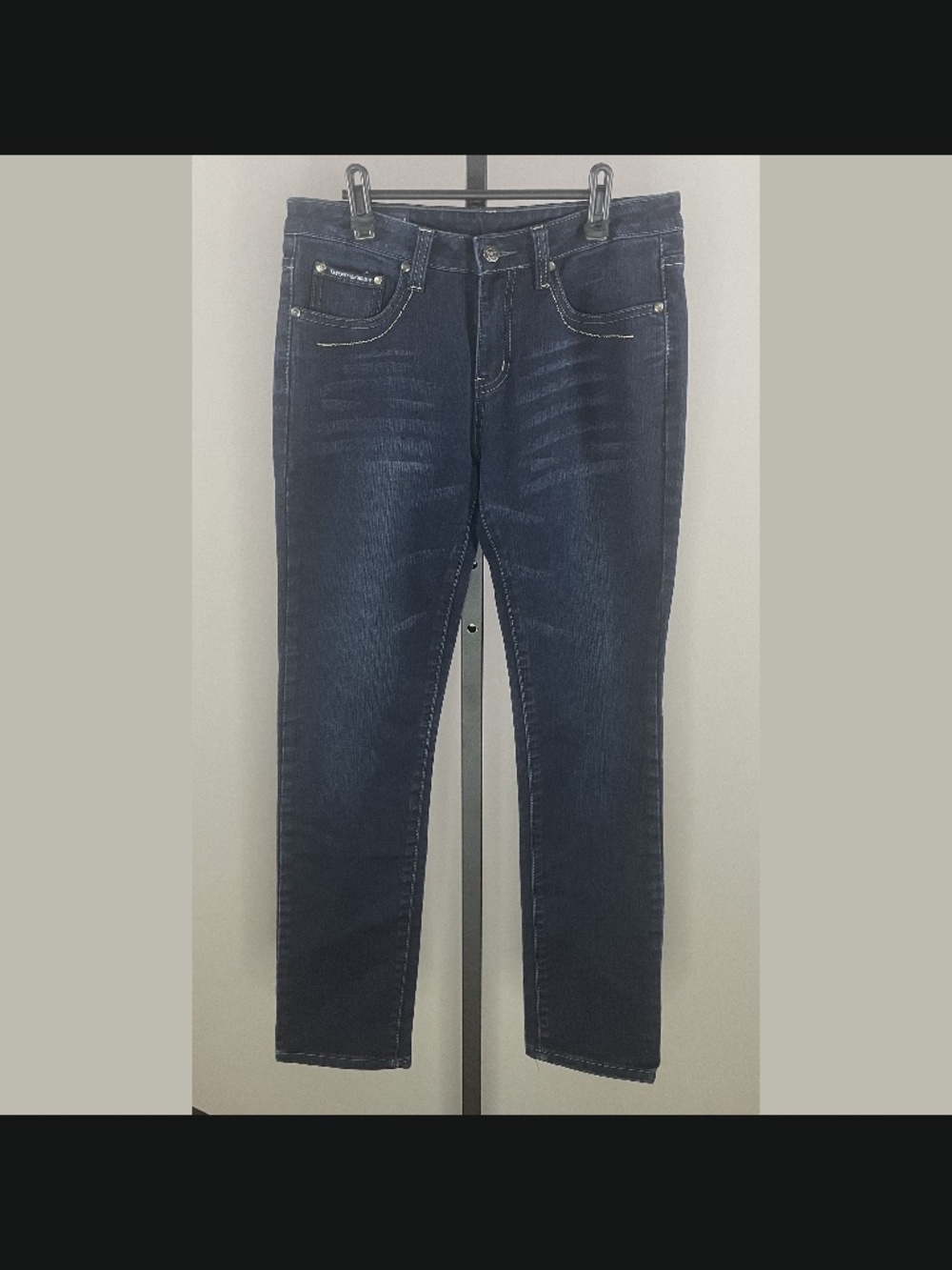 Giorgio Armani Jeans Womens 29 blue denim straight leg designer casual emporio